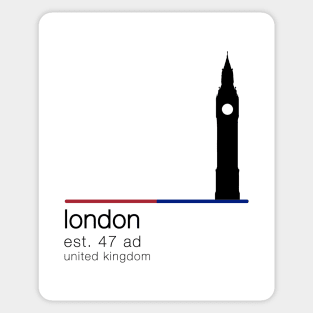 London Big Ben Sticker